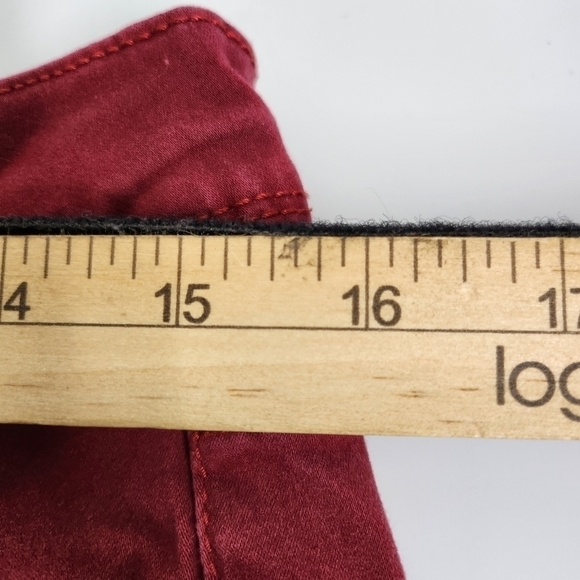 Jordache Super Skinny Jeans Burgundy Women's Size 12 - Picture 6 of 11